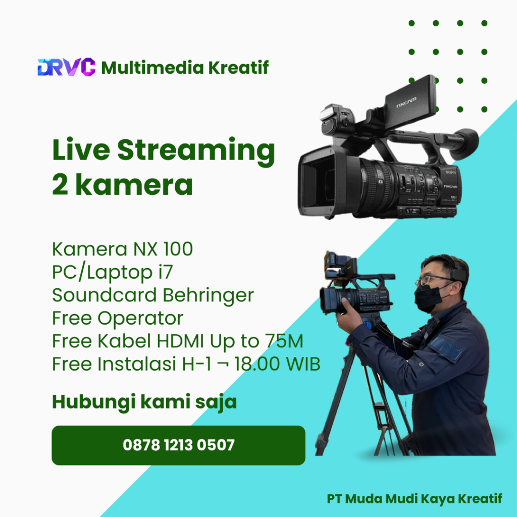 Rental Video conferene dan Jasa Live Streaming